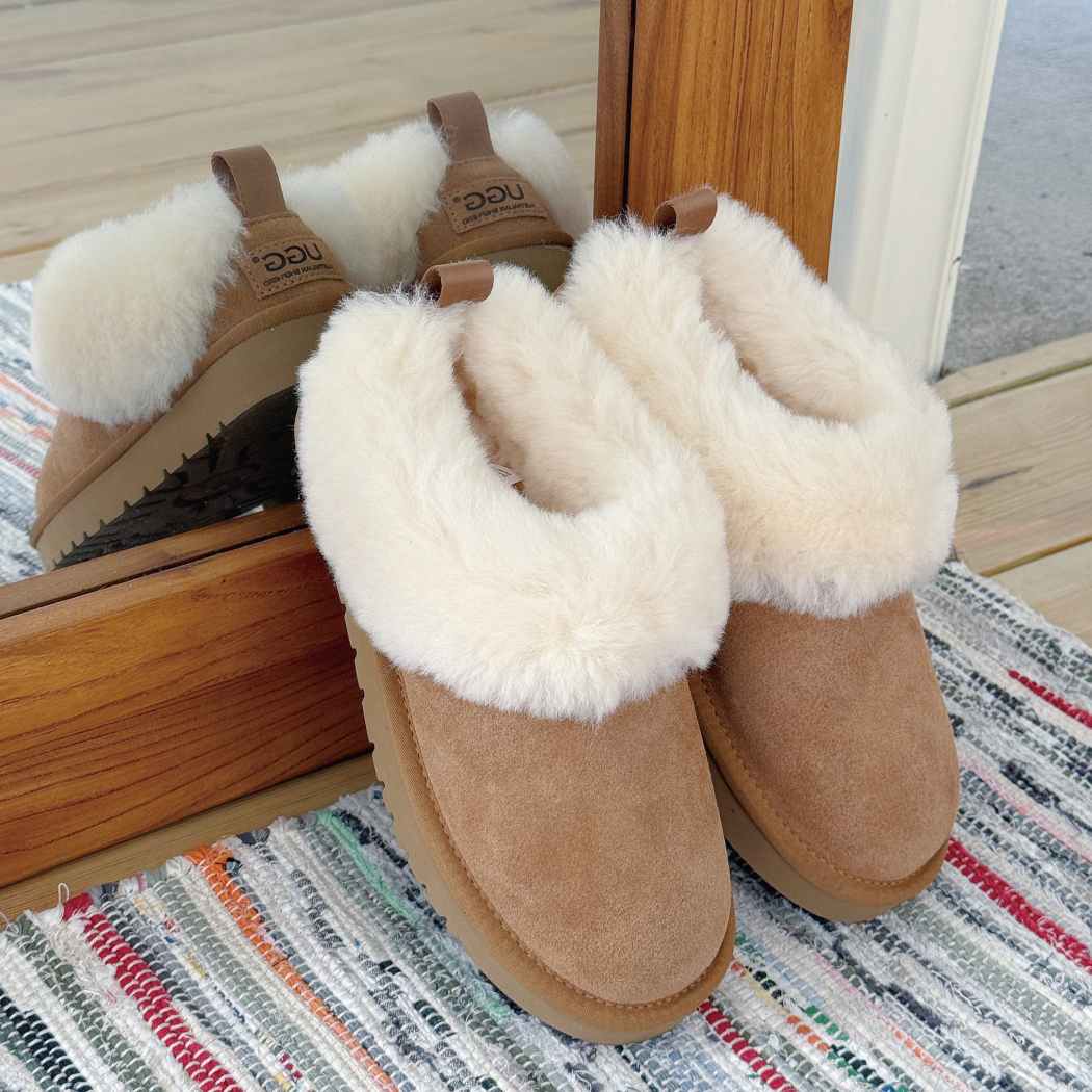 AUSTRALIAN SHEPHERD® UGG Slipper Sheepskin Wool Collar Glavin AS 3161