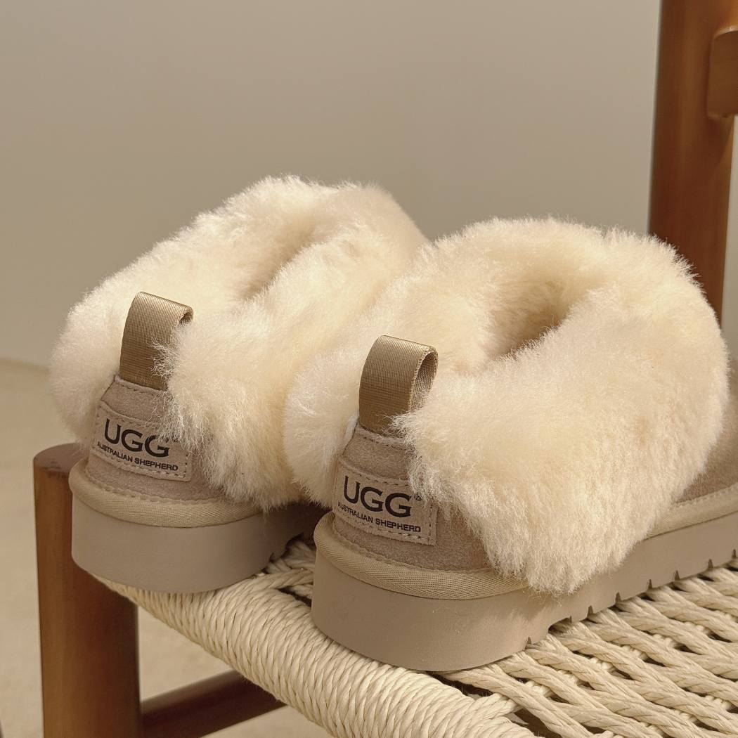AUSTRALIAN SHEPHERD® UGG Slipper Sheepskin Wool Collar Glavin AS 3161
