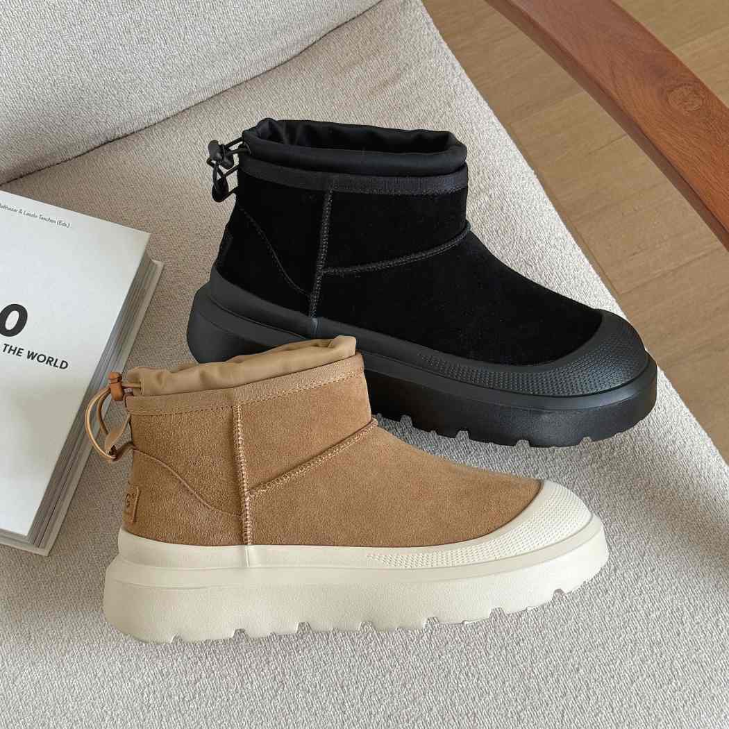 AUSTRALIAN SHEPHERD® Unisex Sheepskin Wool Ankle Boots AS 3162