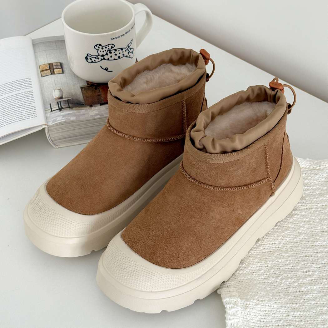 AUSTRALIAN SHEPHERD® Unisex Sheepskin Wool Ankle Boots AS 3162