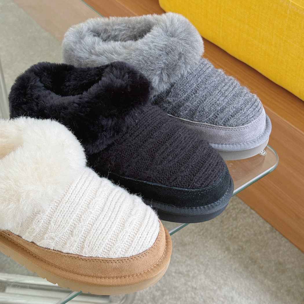 AUSTRALIAN SHEPHERD® Women Sheepskin Wool Slippers Gathera AS 3165