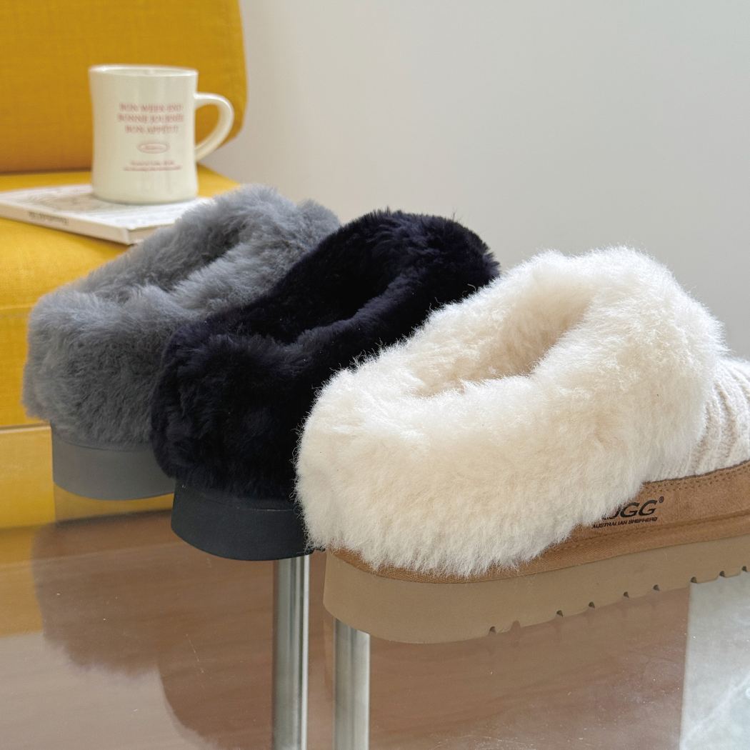 AUSTRALIAN SHEPHERD® Women Sheepskin Wool Slippers Gathera AS 3165