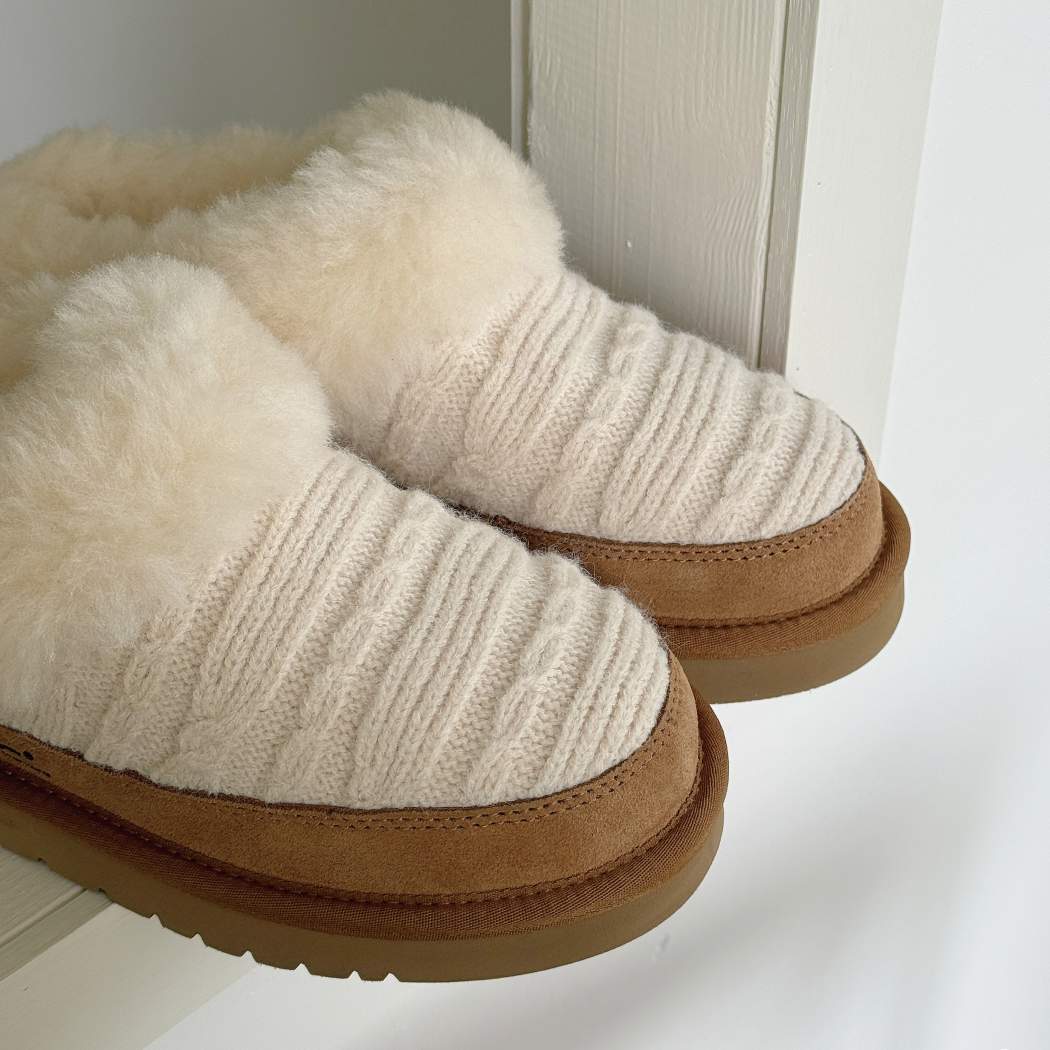 AUSTRALIAN SHEPHERD® Women Sheepskin Wool Slippers Gathera AS 3165