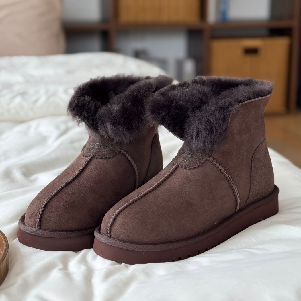 AUSTRALIAN SHEPHERD® Unisex Sheepskin Wool Ankle Boots Heston AS 3170