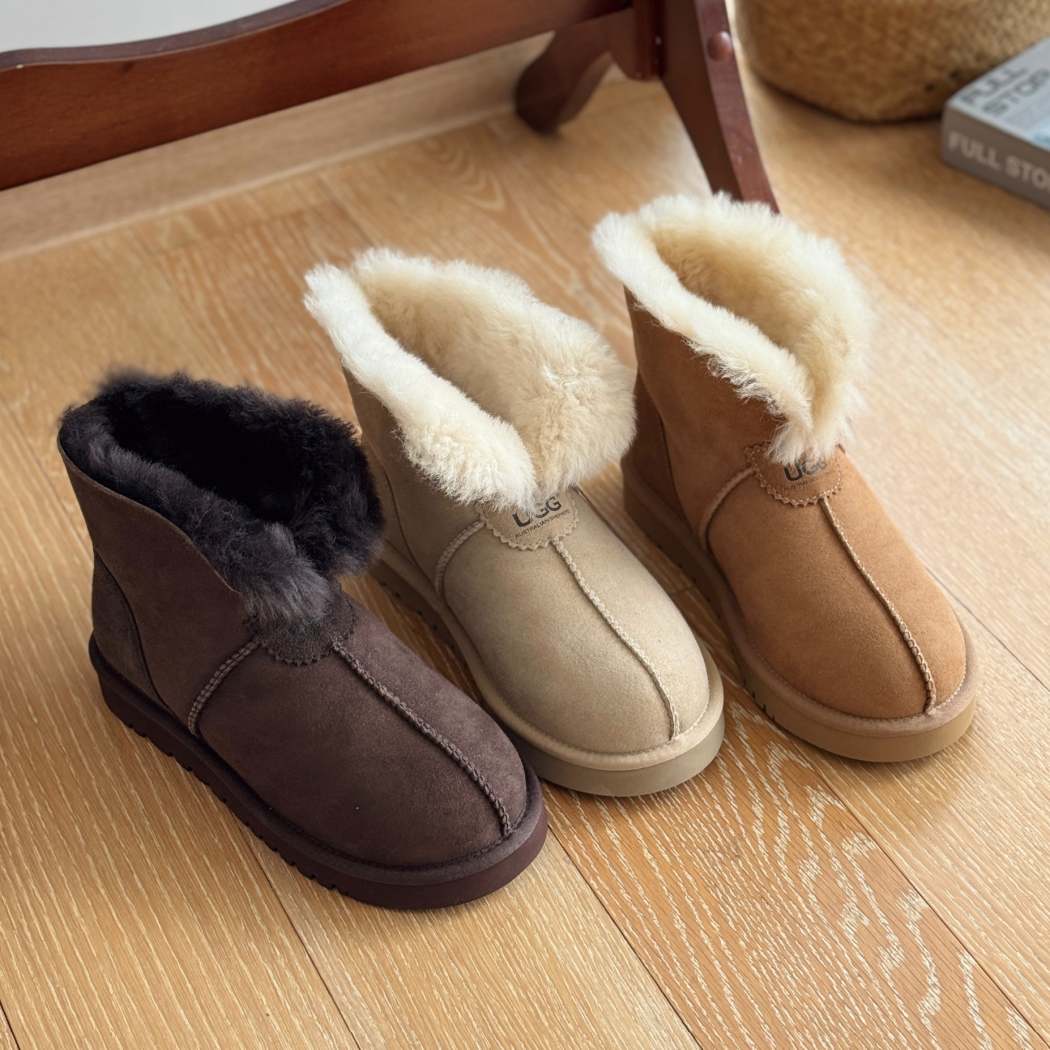 AUSTRALIAN SHEPHERD® Unisex Sheepskin Wool Ankle Boots Heston AS 3170