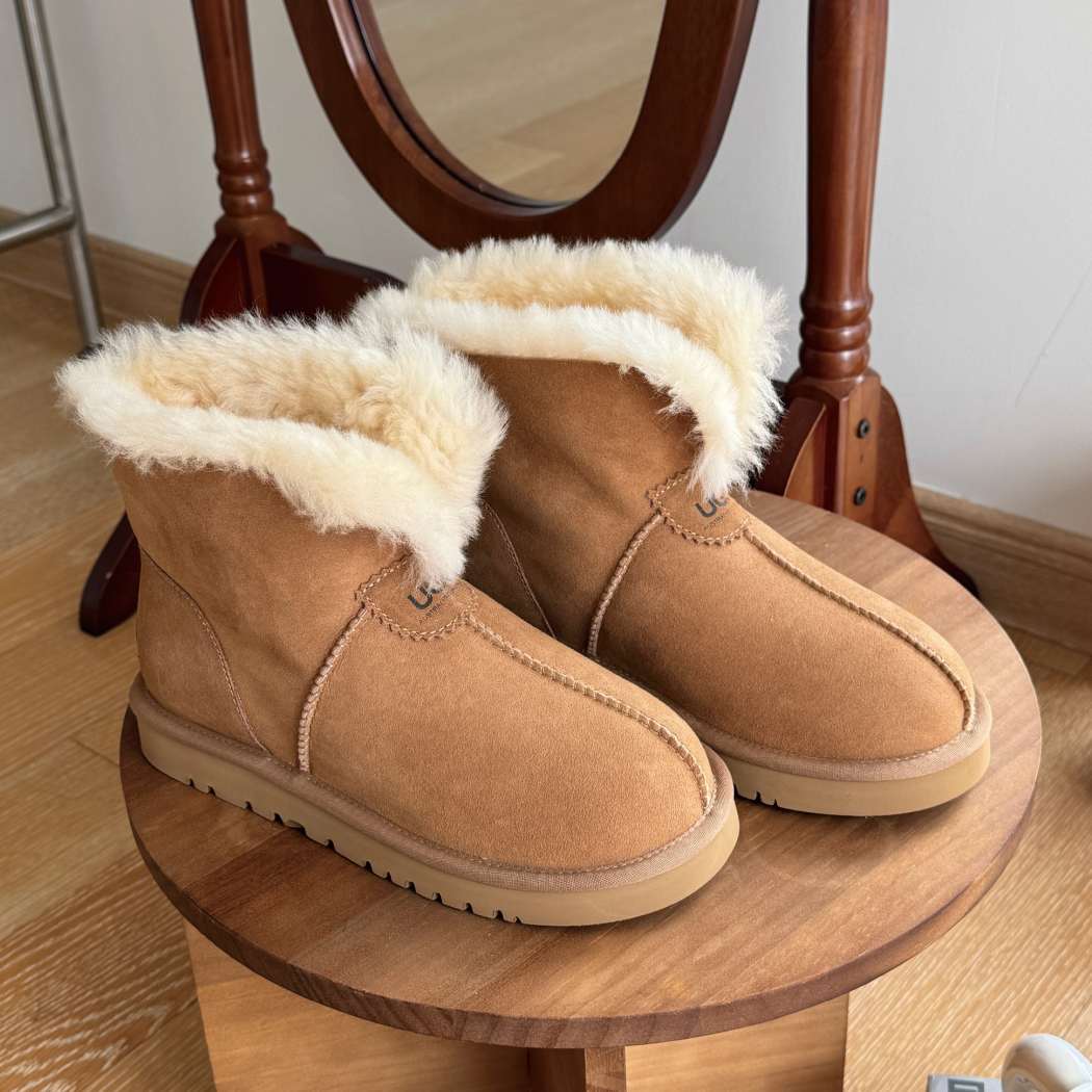 AUSTRALIAN SHEPHERD® Unisex Sheepskin Wool Ankle Boots Heston AS 3170