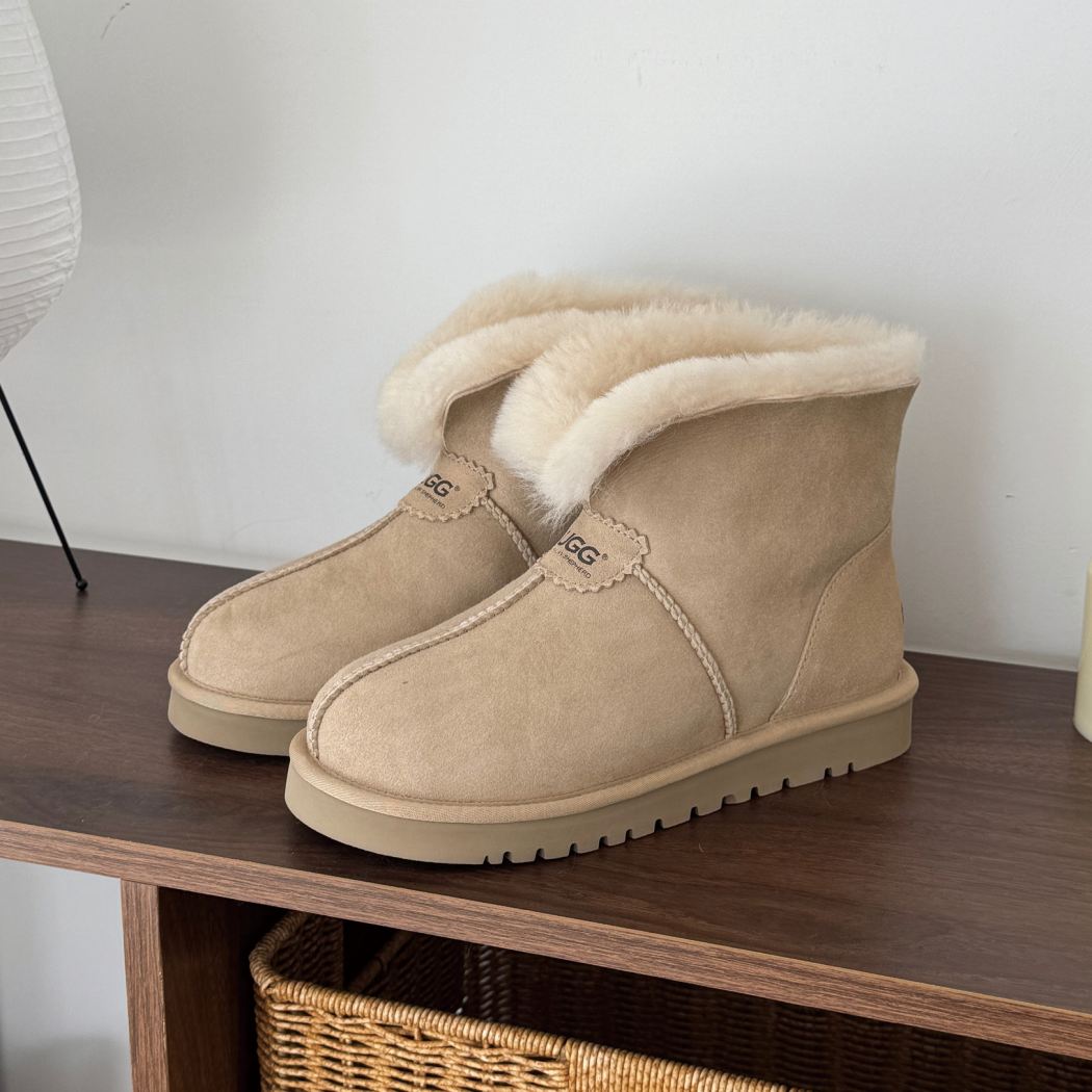 AUSTRALIAN SHEPHERD® Unisex Sheepskin Wool Ankle Boots Heston AS 3170