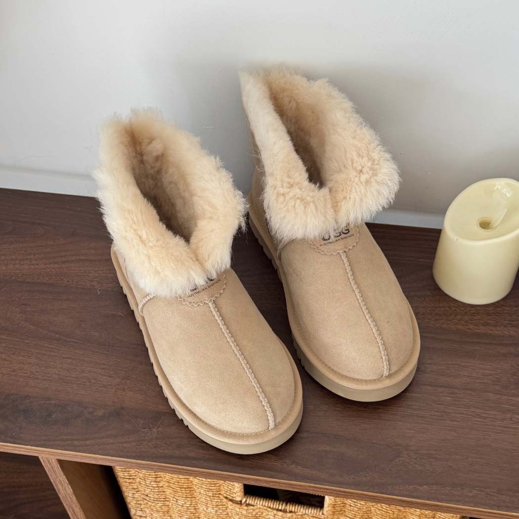 AUSTRALIAN SHEPHERD® Unisex Sheepskin Wool Ankle Boots Heston AS 3170