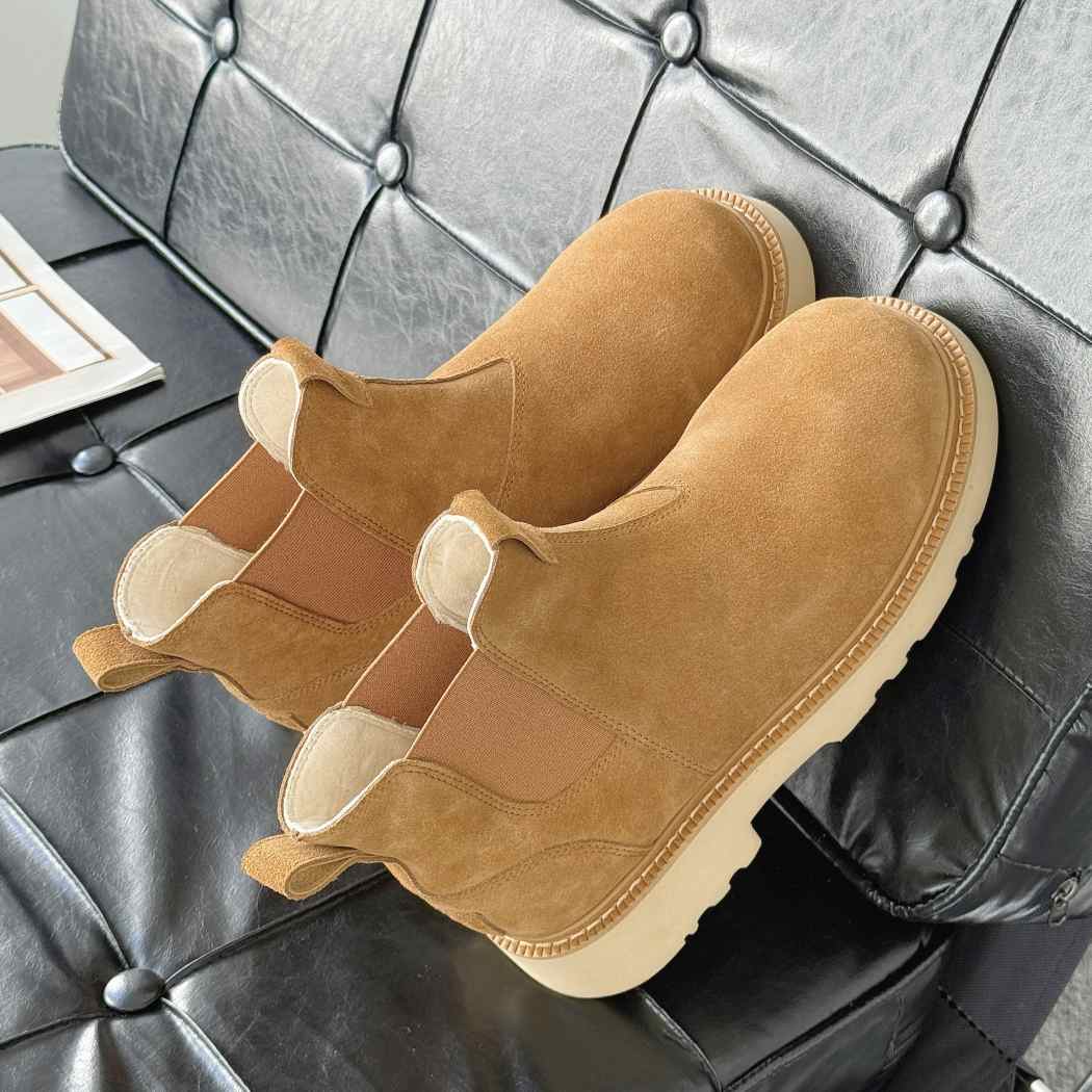 AUSTRALIAN SHEPHERD® Men's Leather Chelsea Boots Casual Shoes AS 4009