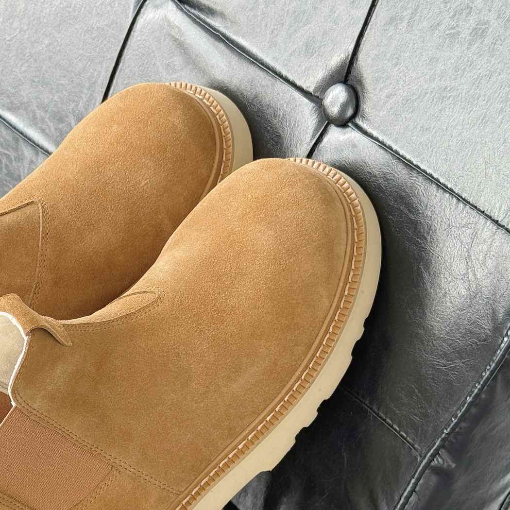 AUSTRALIAN SHEPHERD® Men's Leather Chelsea Boots Casual Shoes AS 4009