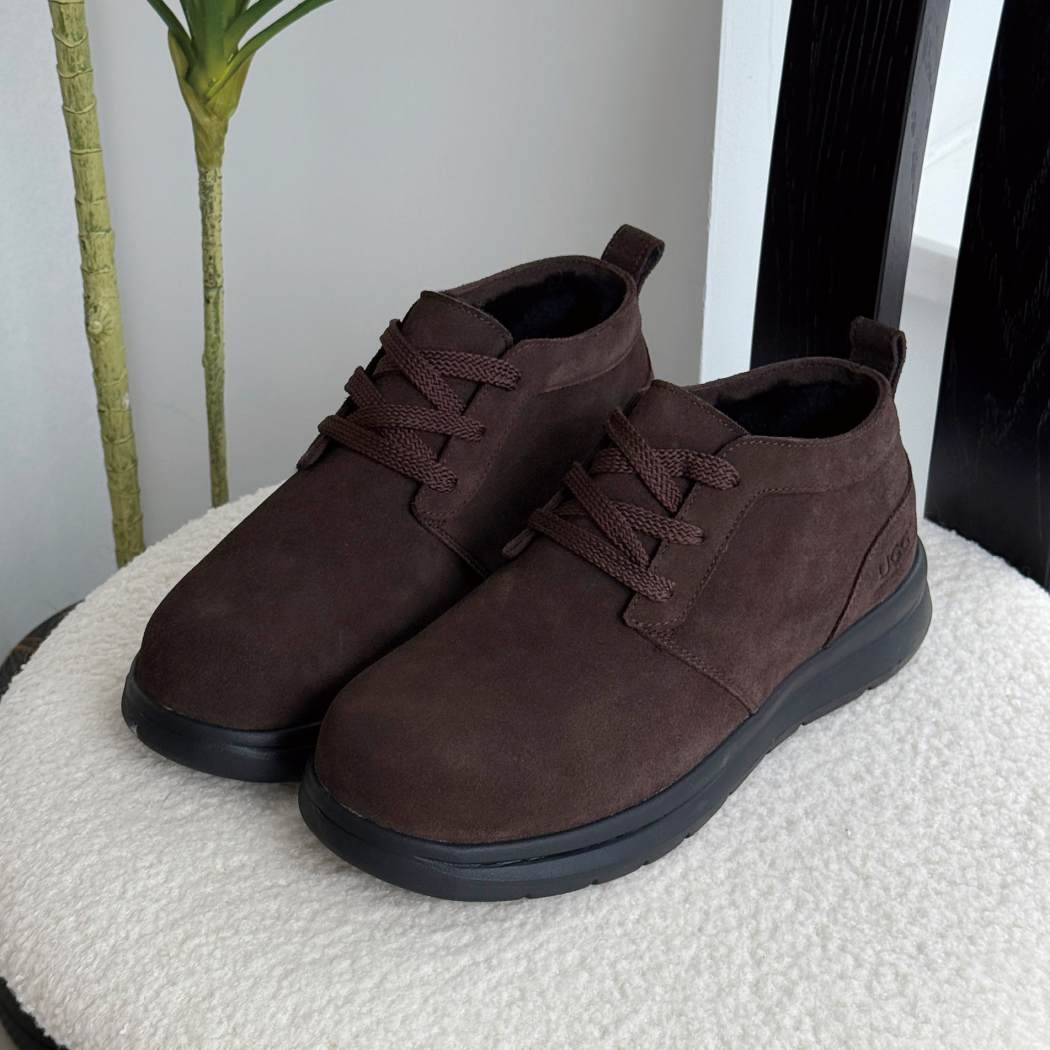 AUSTRALIAN SHEPHERD® Men's Sheepskin Wool Ankle Boots AS 4012