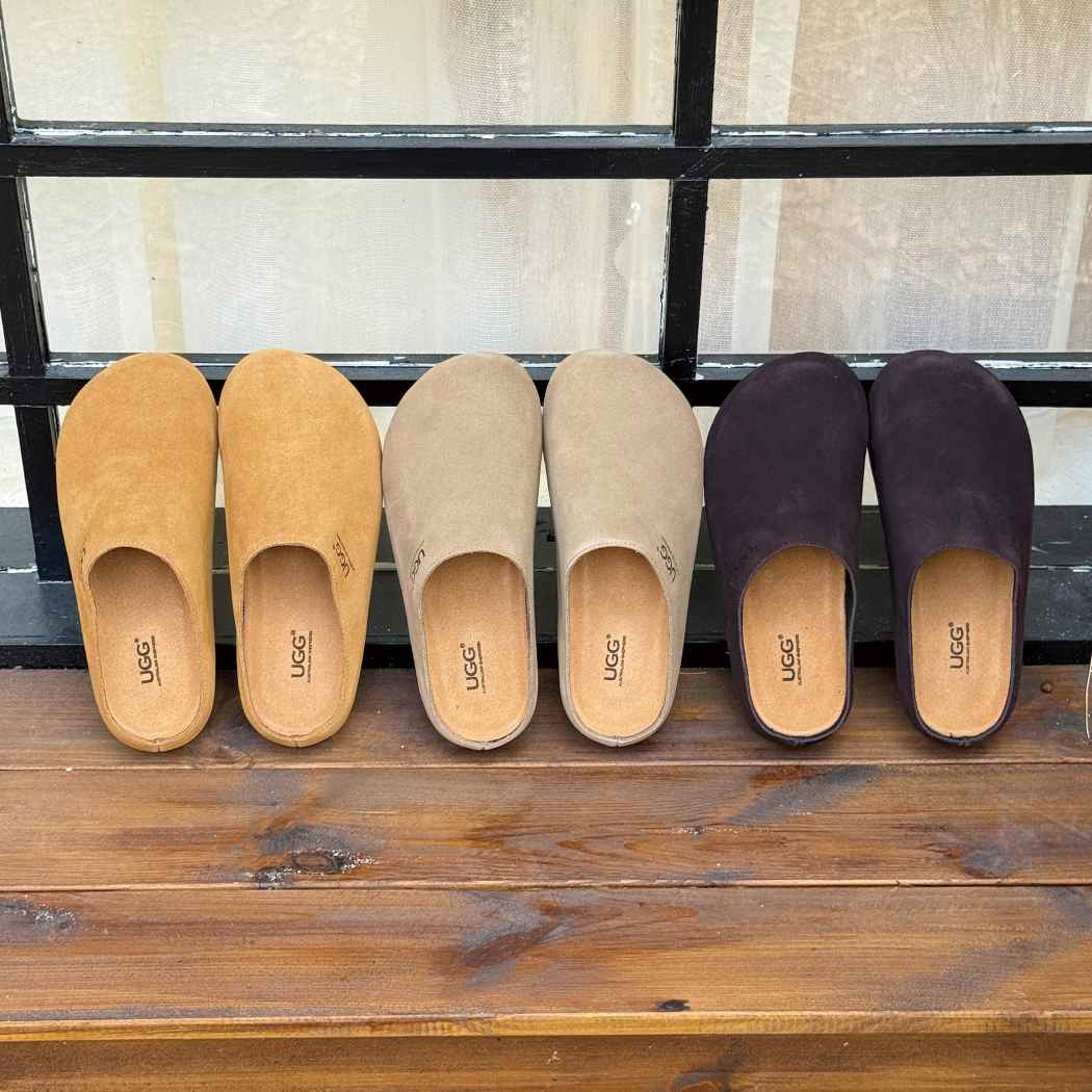 AUSTRALIAN SHEPHERD® Unisex Suede Slip-On Mules  Marven AS 5024