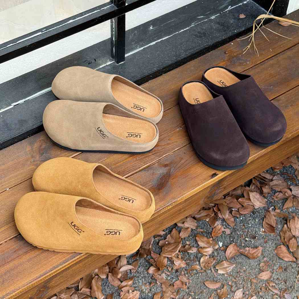 AUSTRALIAN SHEPHERD® Unisex Suede Slip-On Mules  Marven AS 5024