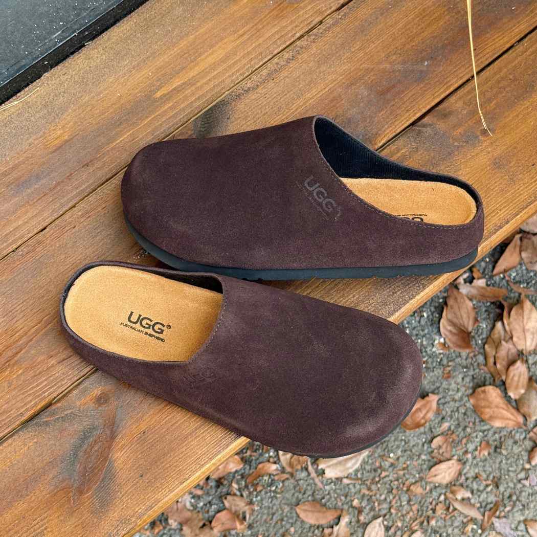AUSTRALIAN SHEPHERD® Unisex Suede Slip-On Mules  Marven AS 5024