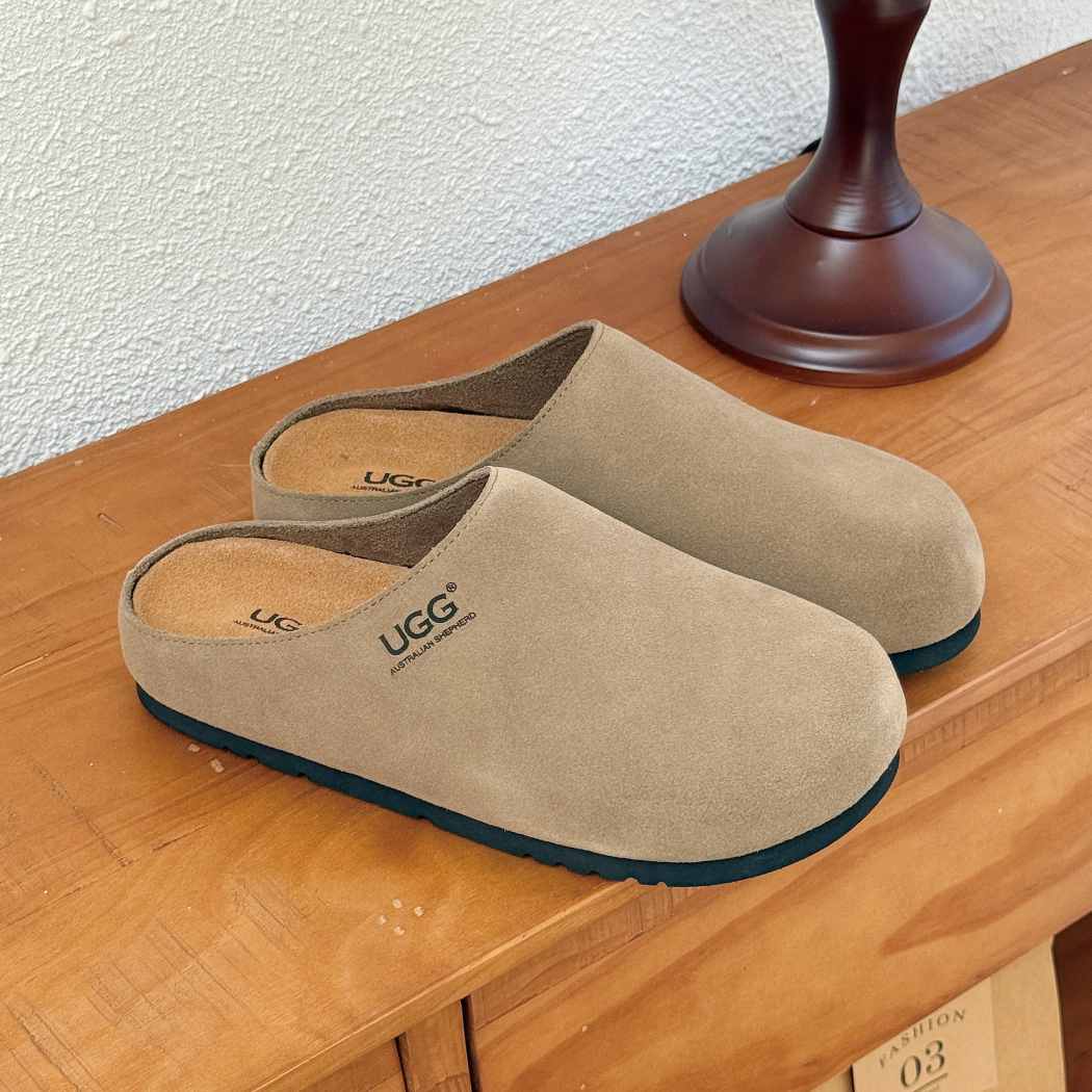 AUSTRALIAN SHEPHERD® Unisex Suede Slip-On Mules  Marven AS 5024