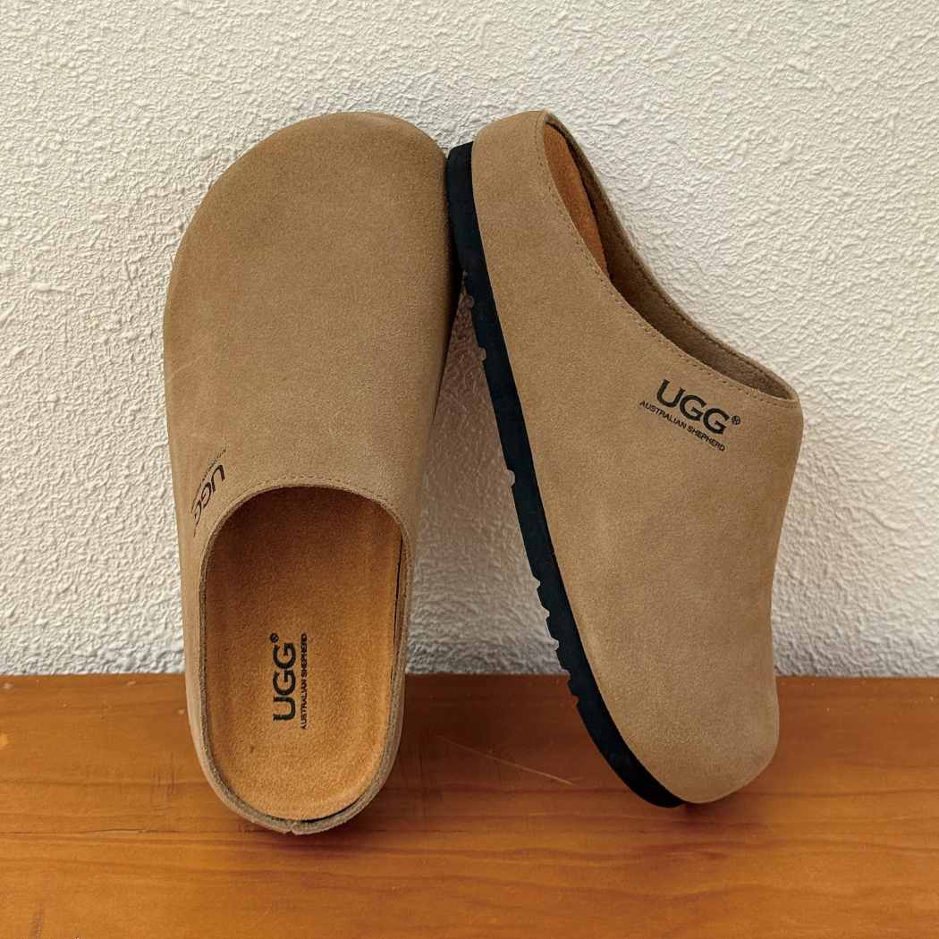 AUSTRALIAN SHEPHERD® Unisex Suede Slip-On Mules  Marven AS 5024
