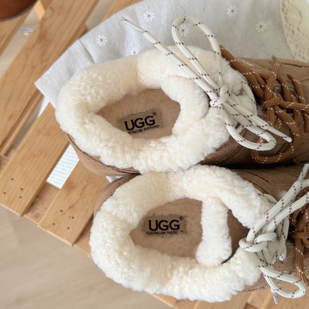 AUSTRALIAN SHEPHERD® UGG Women's Sheepskin Wool Sneakers AS 5033
