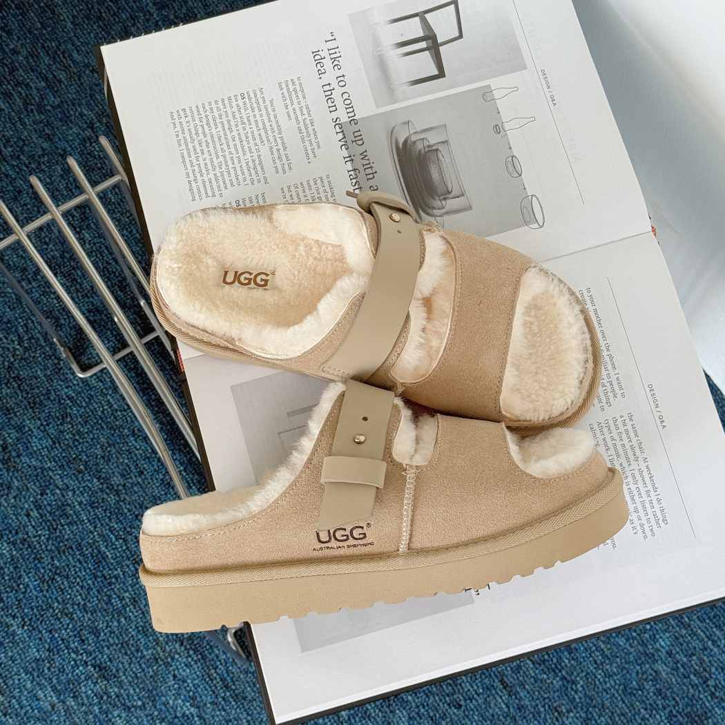 AUSTRALIAN SHEPHERD® UGG Clava Slippers Adjustable Strap AS 7032
