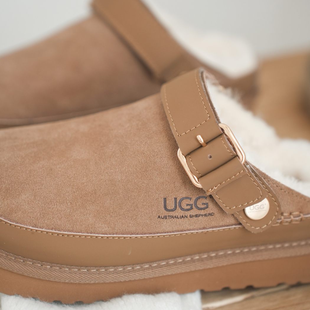 AUSTRALIAN SHEPHERD® UGG Platform Slingback Slippers Norven AS 7034