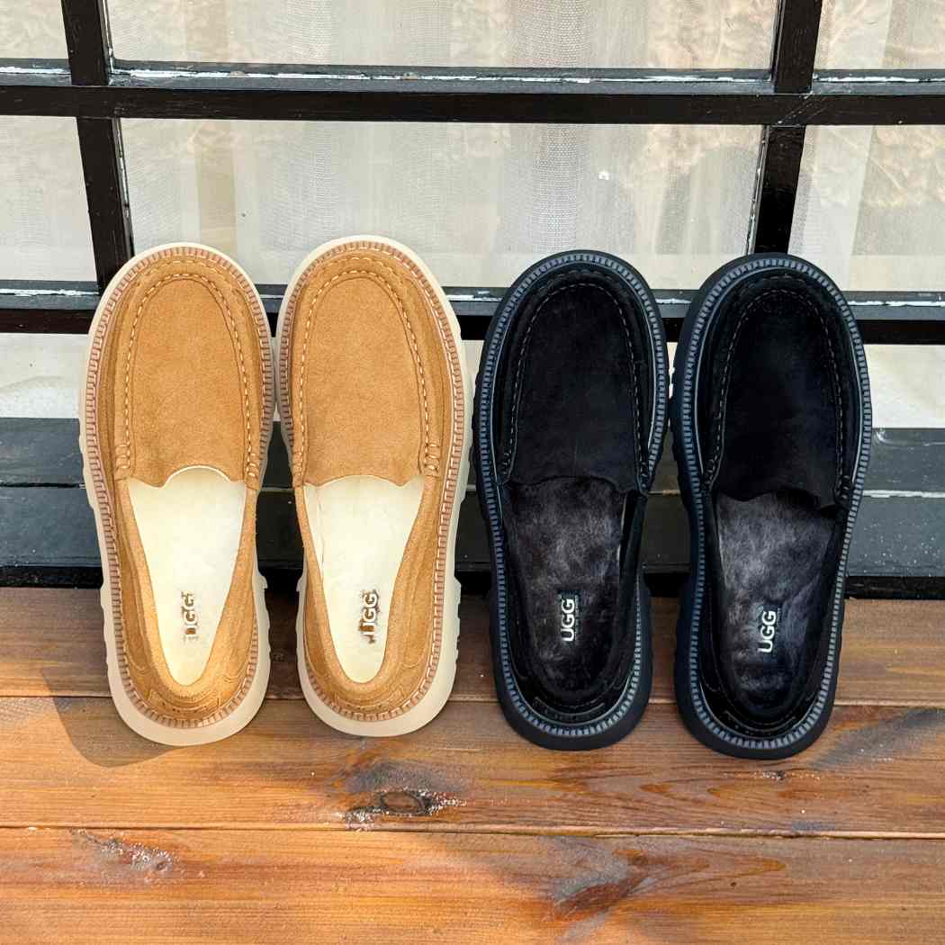 AUSTRALIAN SHEPHERD® Men Sheepskin Wool Loafers AS 7039