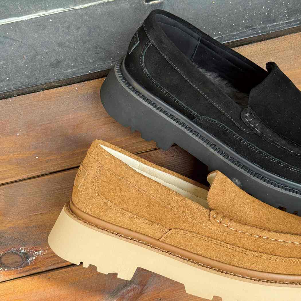 AUSTRALIAN SHEPHERD® Men Sheepskin Wool Loafers AS 7039