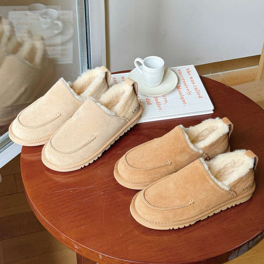AUSTRALIAN SHEPHERD® UGG Mireve Sheepskin Wool Slip-On Slippers #AS7042