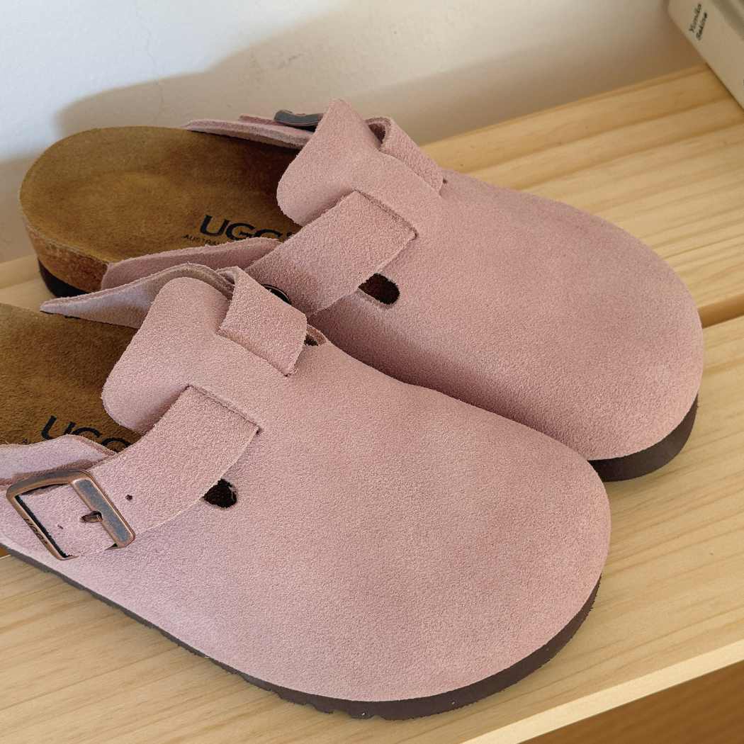 AUSTRALIAN SHEPHERD UGG Sandals Suede Slides Berrin AS 7043
