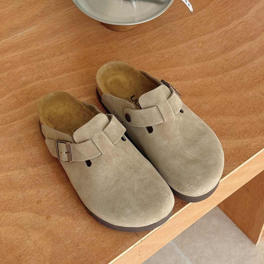 AUSTRALIAN SHEPHERD UGG Sandals Suede Slides Berrin AS 7043