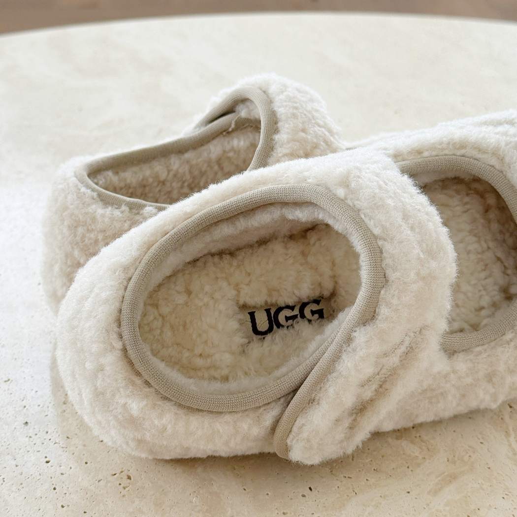 AUSTRALIAN SHEPHERD® Kids Sheepskin Wool Mary Jane Slippers AS 7047K