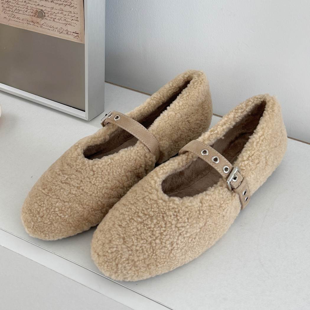 AUSTRALIAN SHEPHERD® UGG Women's Bouclé Wool Slippers Melie Curl AS 7048