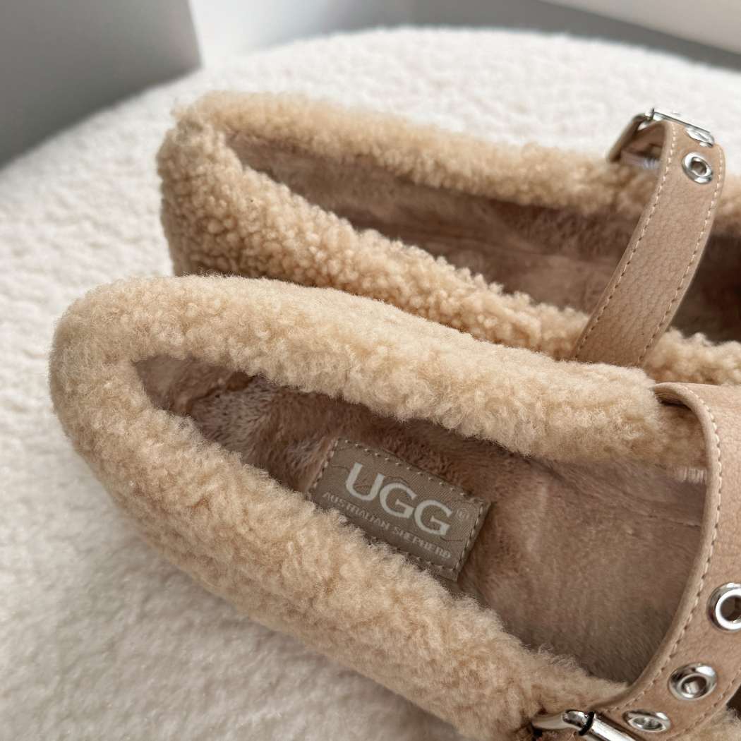 AUSTRALIAN SHEPHERD® UGG Women's Bouclé Wool Slippers Melie Curl AS 7048