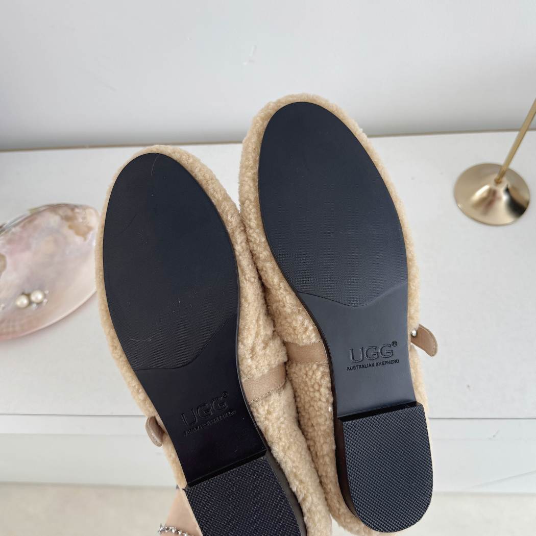 AUSTRALIAN SHEPHERD® UGG Women's Bouclé Wool Slippers Melie Curl AS 7048