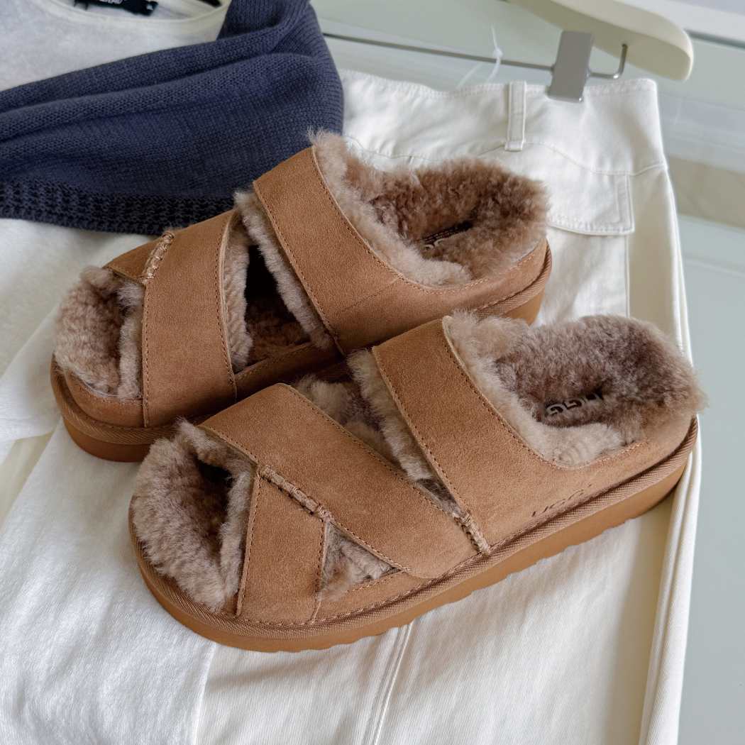 AUSTRALIAN SHEPHERD® UGG Platform Slippers Merro AS 7058