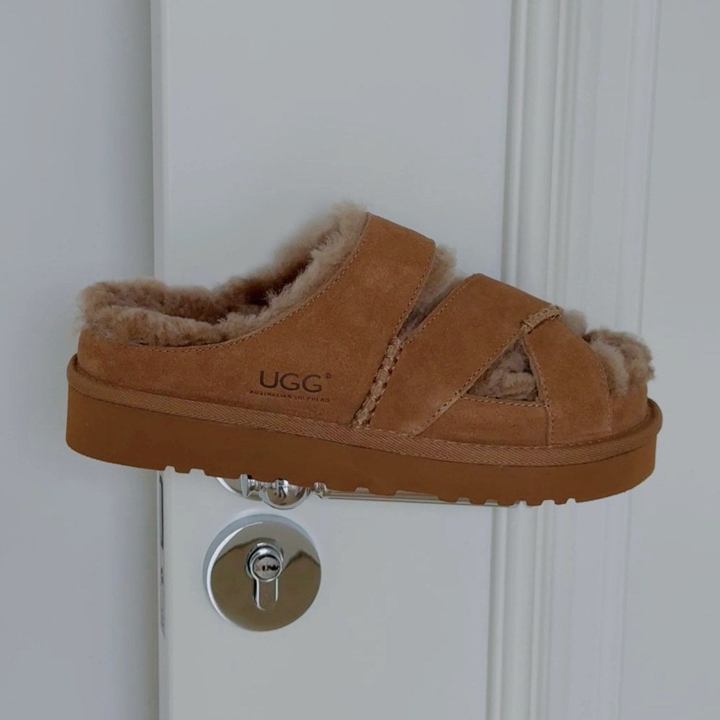 AUSTRALIAN SHEPHERD® UGG Platform Slippers Merro AS 7058