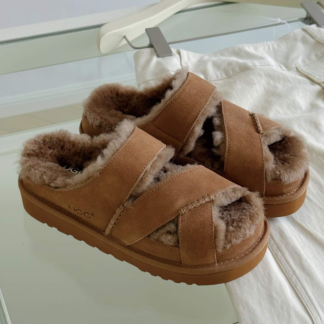 AUSTRALIAN SHEPHERD® UGG Platform Slippers Merro AS 7058