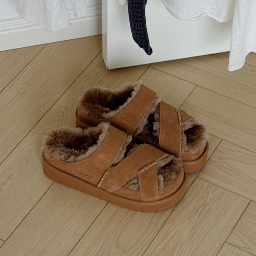 AUSTRALIAN SHEPHERD® UGG Platform Slippers Merro AS 7058