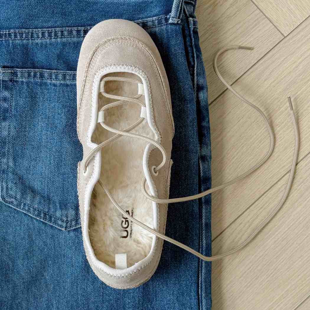 AUSTRALIAN SHEPHERD® Women's Cow Suede Lace-Up Ballet Sneakers AS 7060