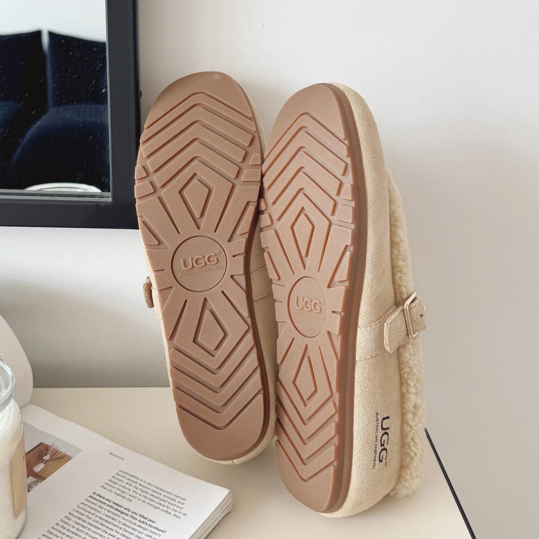 AUSTRALIAN SHEPHERD® Wool Mary Jane Slippers AS 7061
