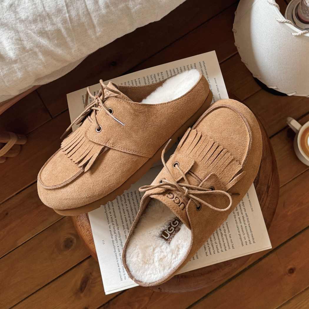 AUSTRALIAN SHEPHERD® Nerra Clogs Sheepskin Wool Women's Mules AS 7064