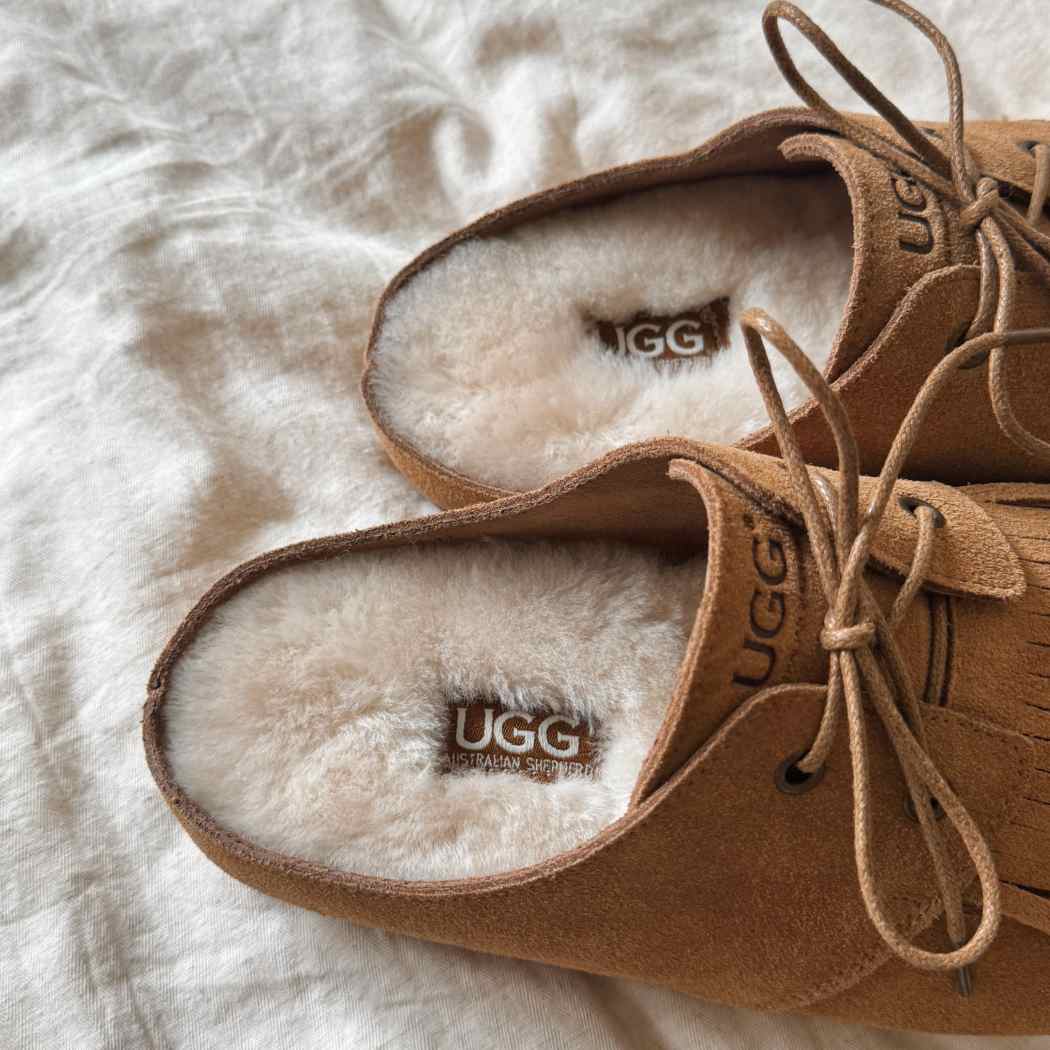 AUSTRALIAN SHEPHERD® Nerra Clogs Sheepskin Wool Women's Mules AS 7064
