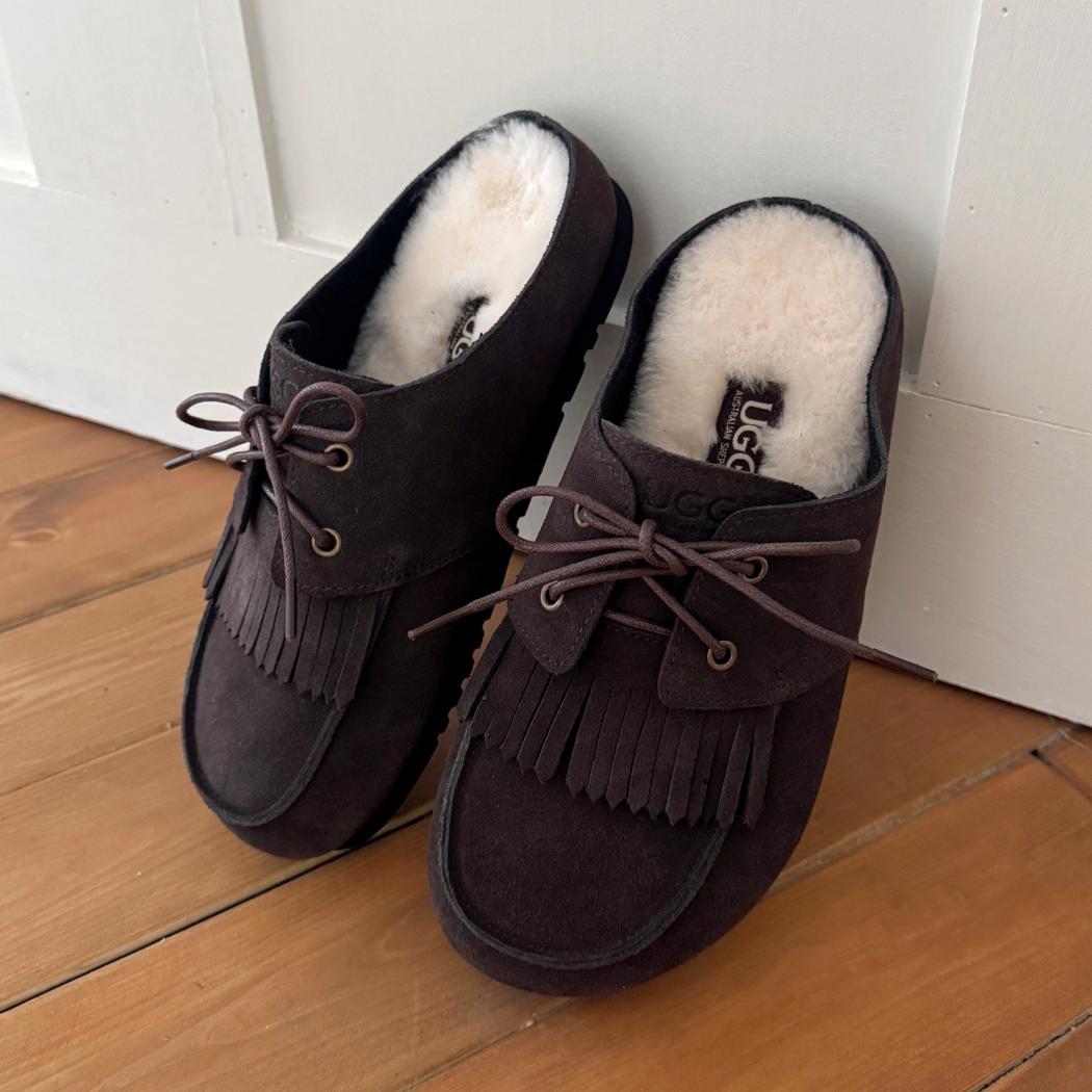 AUSTRALIAN SHEPHERD® Nerra Clogs Sheepskin Wool Women's Mules AS 7064