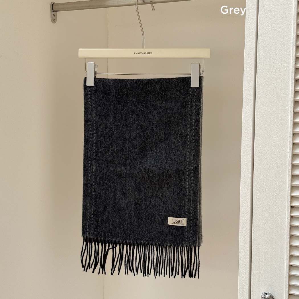 AUSTRALIAN SHEPHERD® Rasora 100% Wool Plain Scarf AS 8004