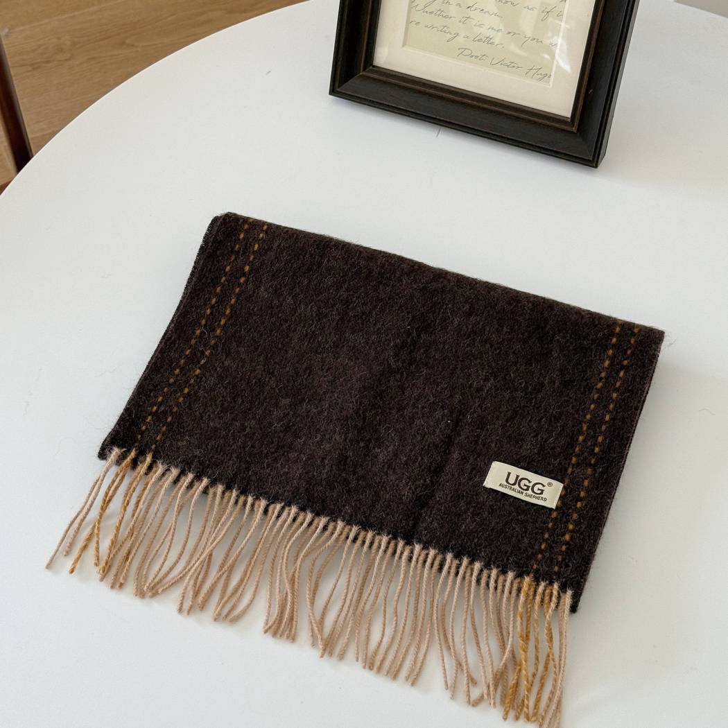 AUSTRALIAN SHEPHERD® Rasora 100% Wool Plain Scarf AS 8004