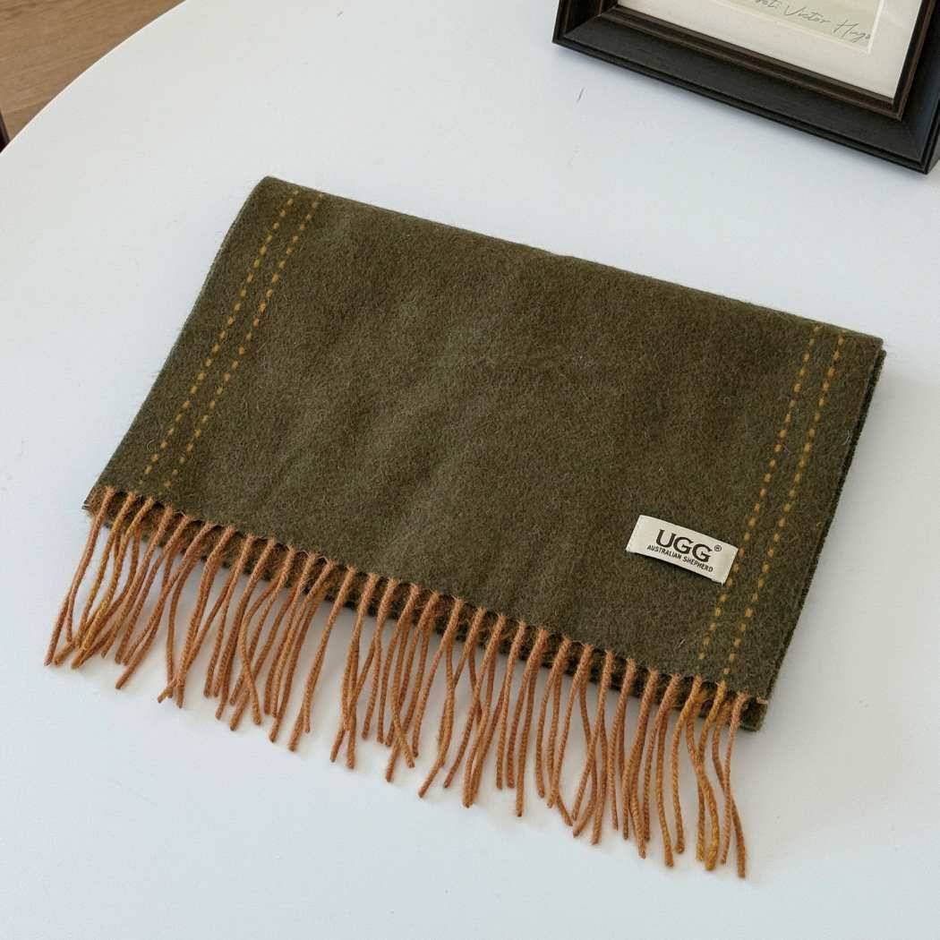 AUSTRALIAN SHEPHERD® Rasora 100% Wool Plain Scarf AS 8004