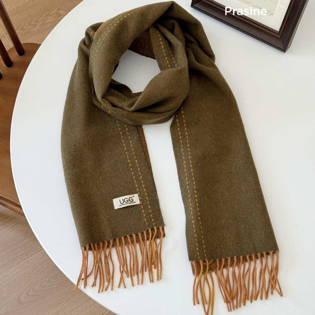 AUSTRALIAN SHEPHERD® Rasora 100% Wool Plain Scarf AS 8004