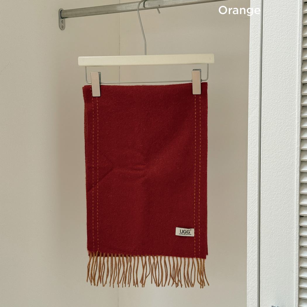 AUSTRALIAN SHEPHERD® Rasora 100% Wool Plain Scarf AS 8004