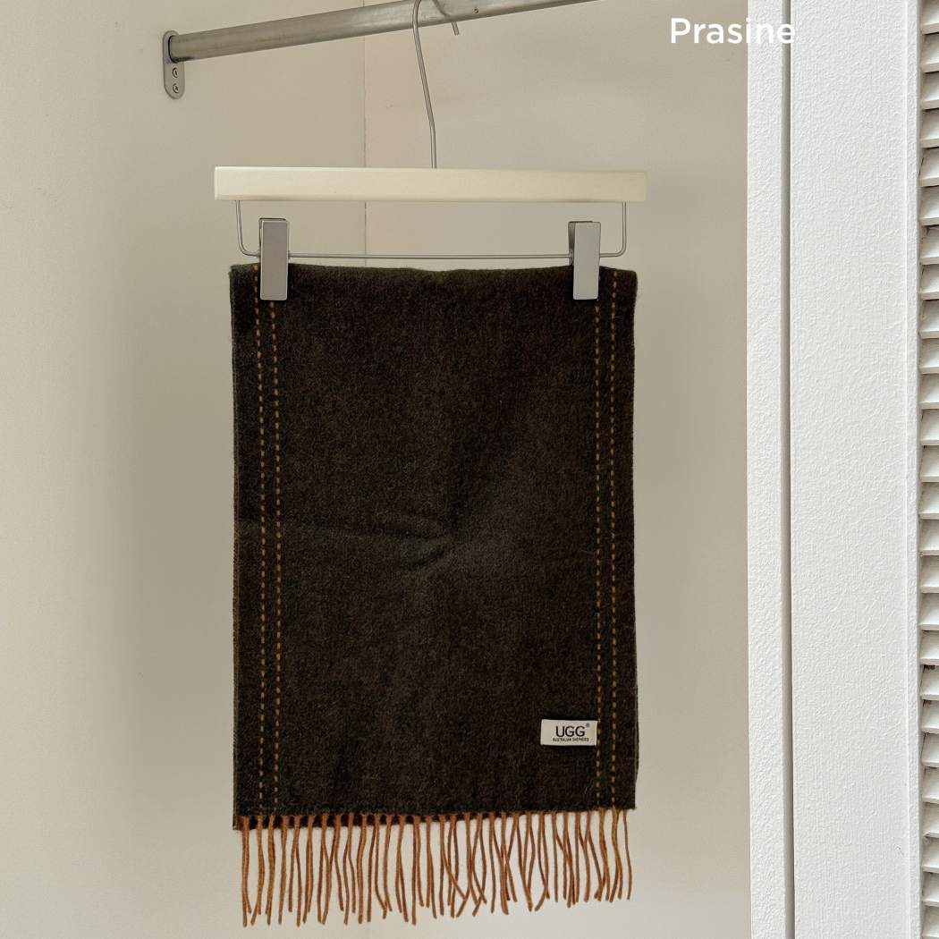 AUSTRALIAN SHEPHERD® Rasora 100% Wool Plain Scarf AS 8004