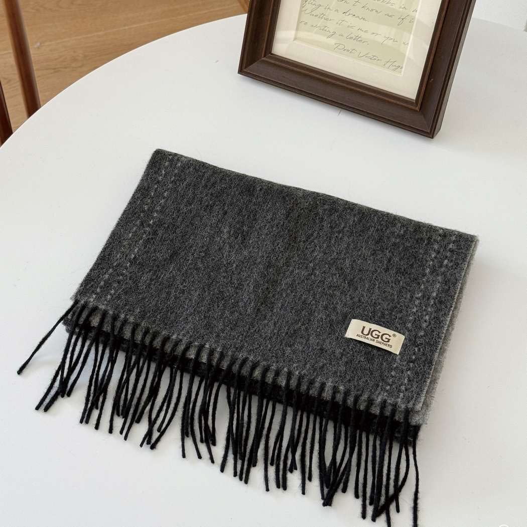 AUSTRALIAN SHEPHERD® Rasora 100% Wool Plain Scarf AS 8004