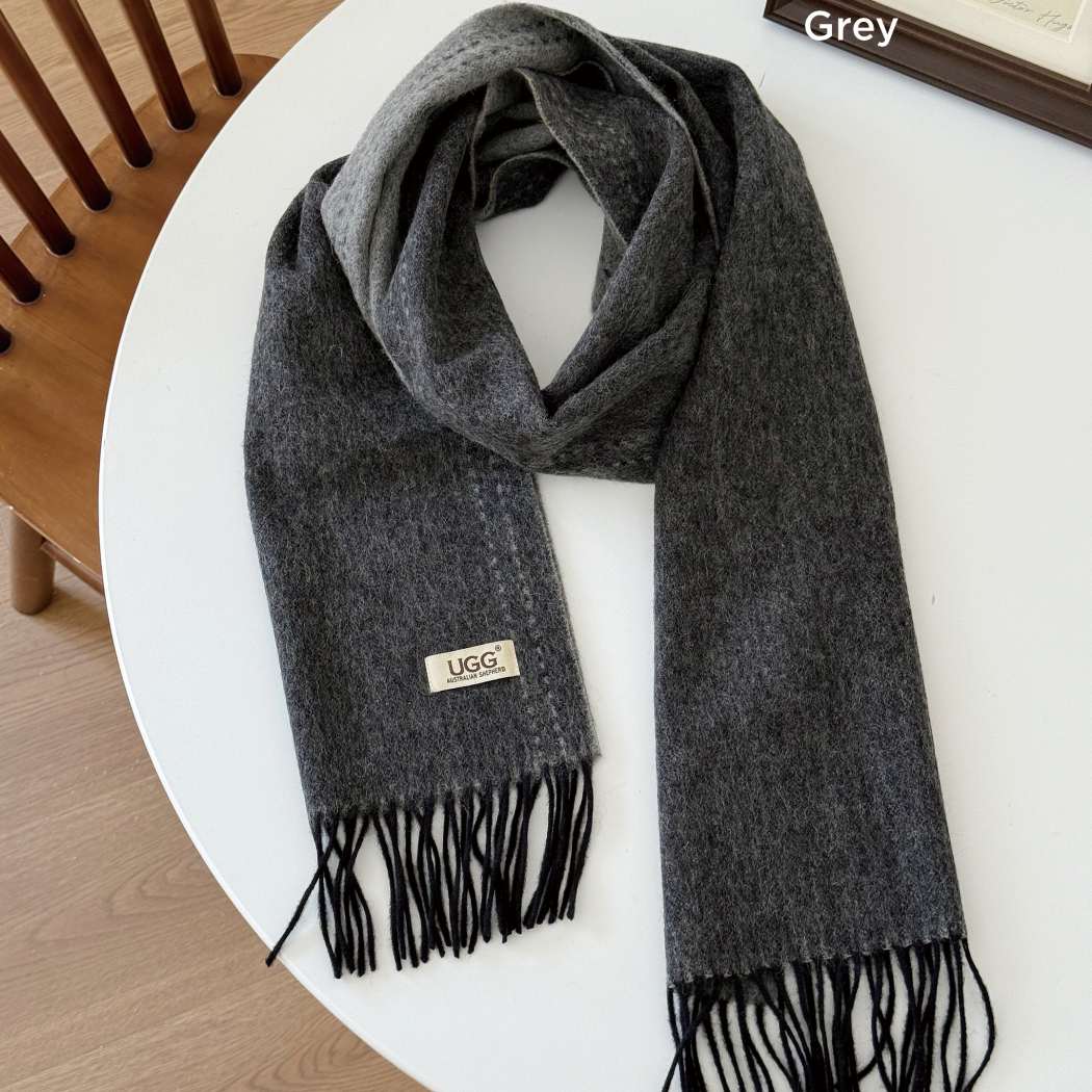 AUSTRALIAN SHEPHERD® Rasora 100% Wool Plain Scarf AS 8004