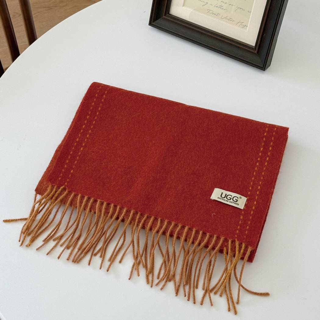 AUSTRALIAN SHEPHERD® Rasora 100% Wool Plain Scarf AS 8004